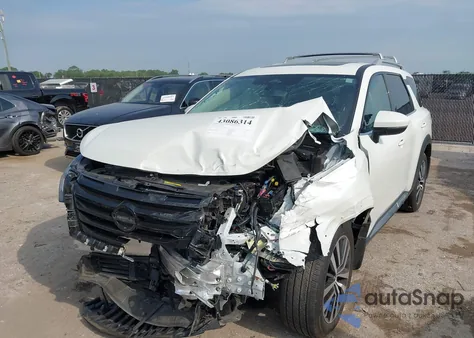 2024 Nissan Pathfinder Platinum 4Wd из США, поврежденный, VIN 5N1DR3DK7RC248256